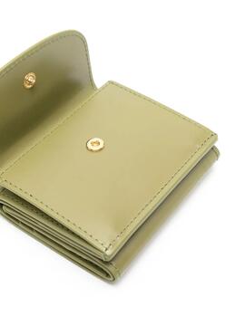 Cartera A.P.C. Trifold Geneve Verde