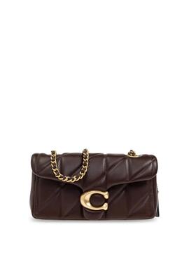 Bolso Coach Quilted Tabby 20 Chocolate