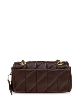 Bolso Coach Quilted Tabby 20 Chocolate