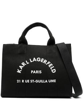 Bolso Karl Lagerfeld RSG Square Medium Tote Black