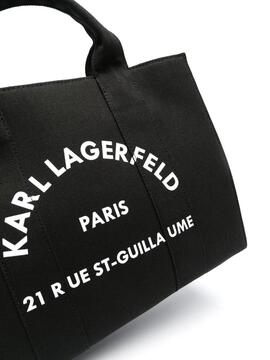 Bolso Karl Lagerfeld RSG Square Medium Tote Black