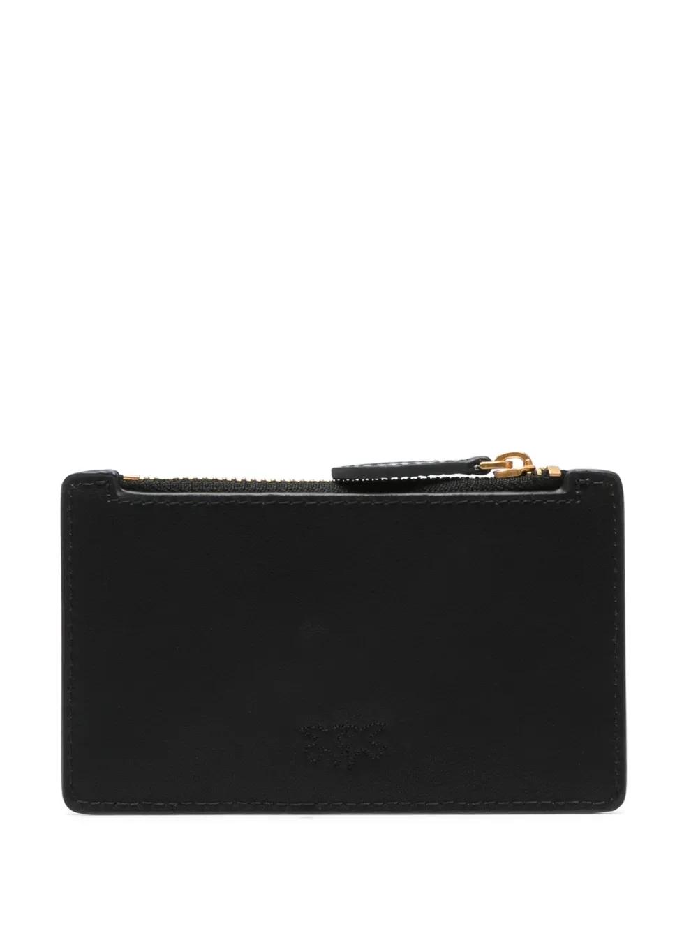 Monedero Pinko Airone Card Holder Negro