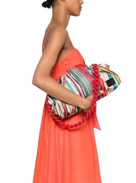 Bolso Missoni Large Pouch Stripes Mare