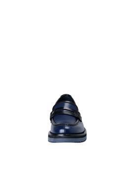 Mocasines Car Shoe azul negro