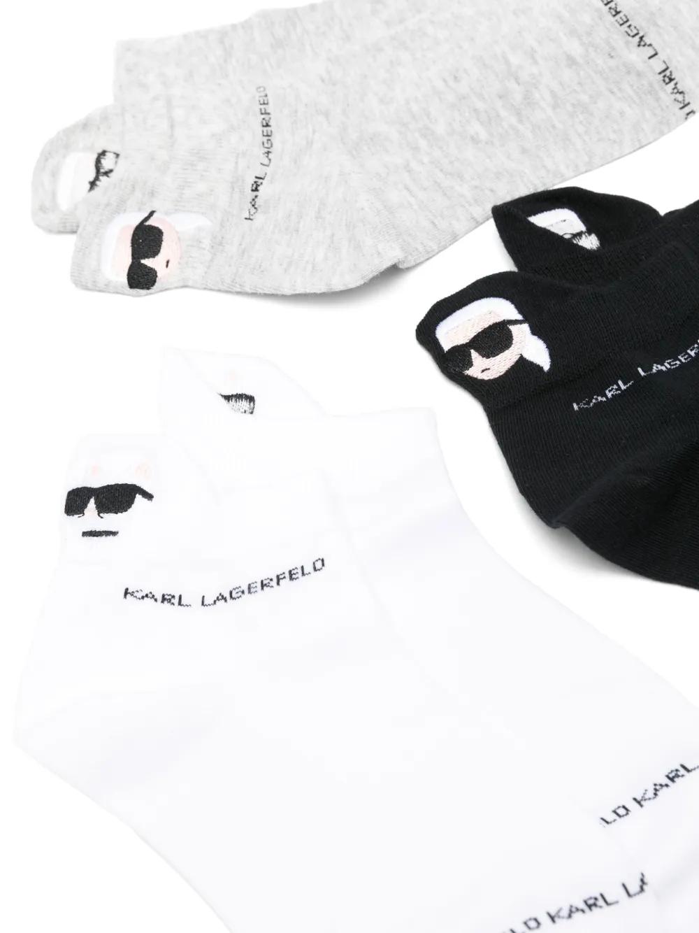 Calcetines Karl Lagerfeld Ikon 3 Pares