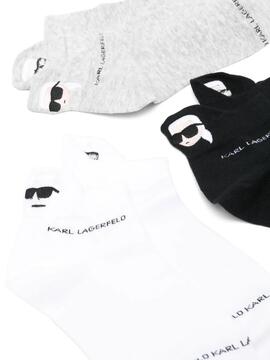 Calcetines Karl Lagerfeld Ikon 3 Pares