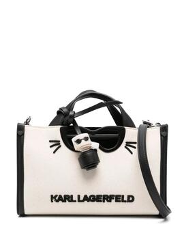 Bolso Karl Lagerfeld Choupette Small Tote Blanco