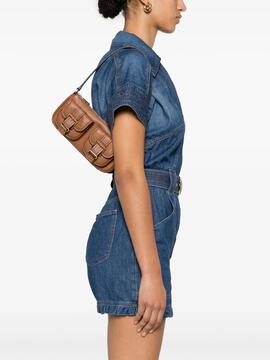 Bolso Michael Kors Zoe Small Pouchette Marrón