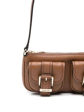 Bolso Michael Kors Zoe Small Pouchette Marrón