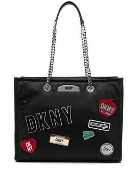 Bolso DKNY NYC Capsule Tote Negro Plata