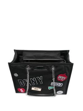 Bolso DKNY NYC Capsule Tote Negro Plata