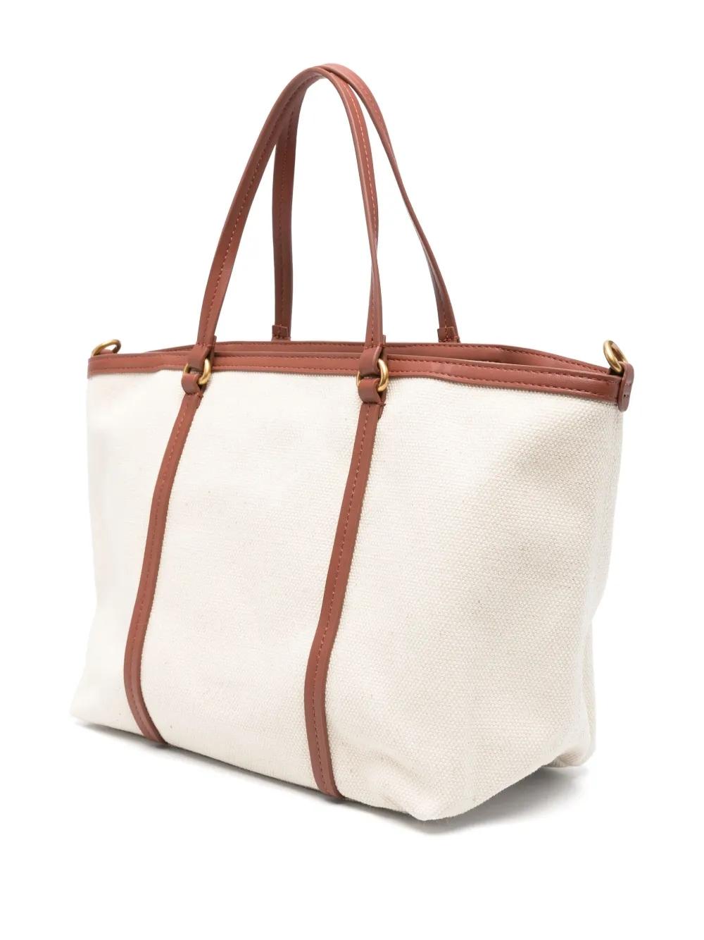 Bolso Pinko Miranda Shopper Classic Marrón