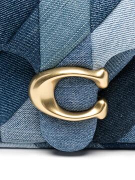 Bolso Coach Denim Patchwork Tabby 26