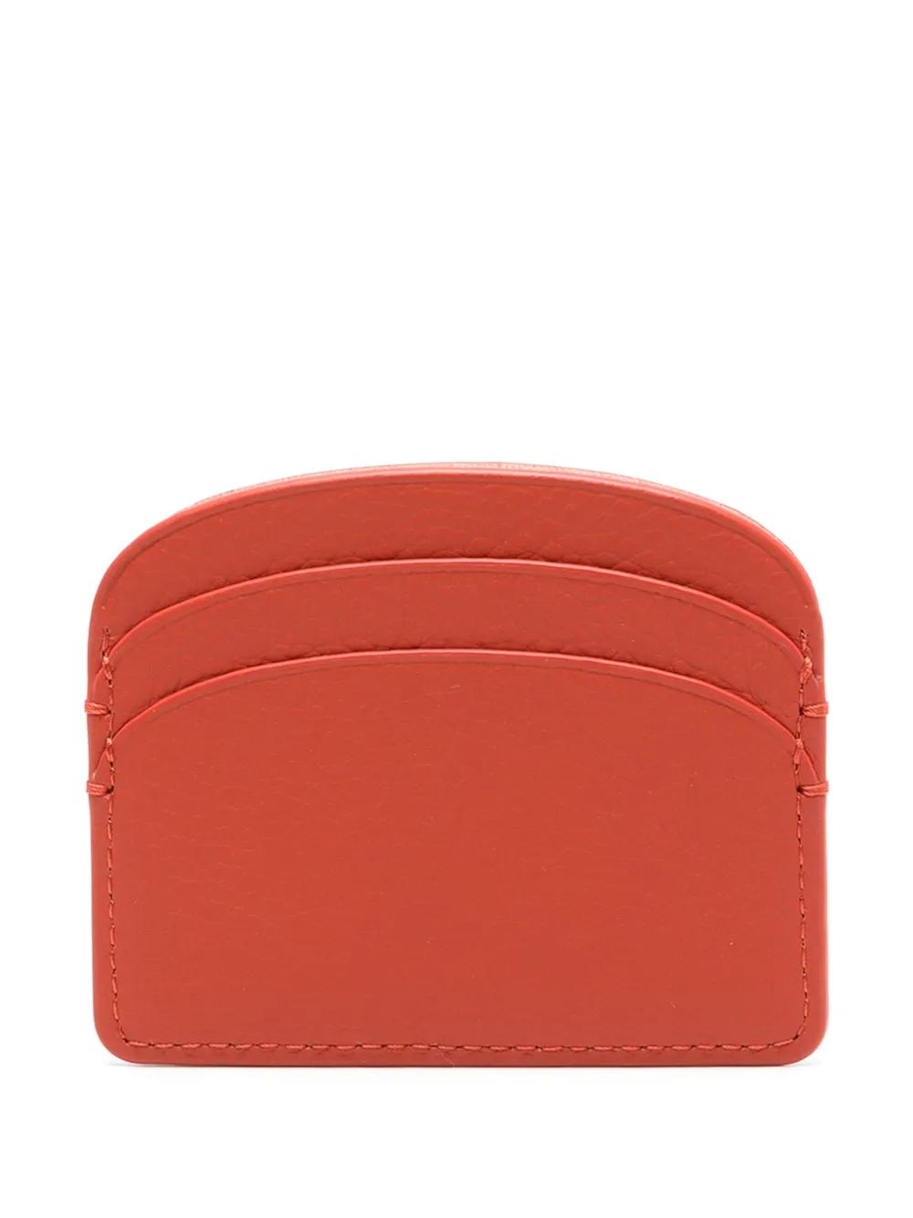 Tarjetero A.P.C. Porte Cartes Demilune