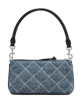 Bolso Marc Jacobs Quilted Denim Snapshot Pochette