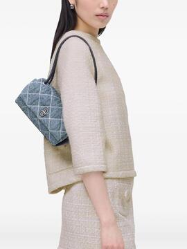 Bolso Marc Jacobs Mini Dual Chain Quilted Denim