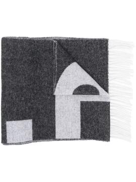 Bufanda A.P.C. Écharpe Malo Negro