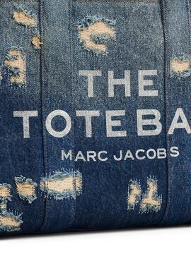 Bolso Marc Jacobs The Medium Tote Rip&Tear Denim