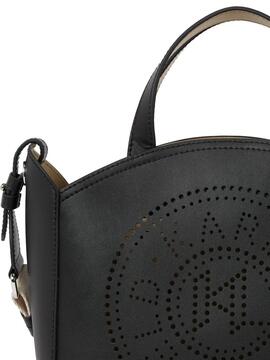 Bolso Karl Lagerfeld K/Circle Perforated Negro