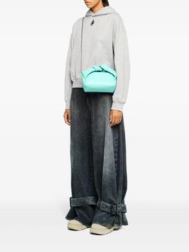 Sudadera JW Anderson Anchor Crop Hoodie Gris