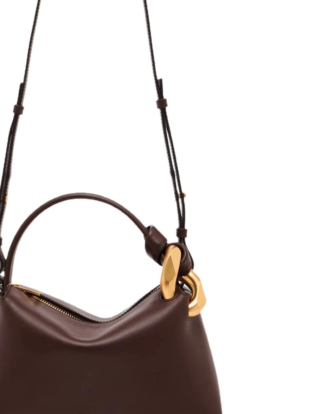 Bolso JW Anderson Small Corner Bag Marrón