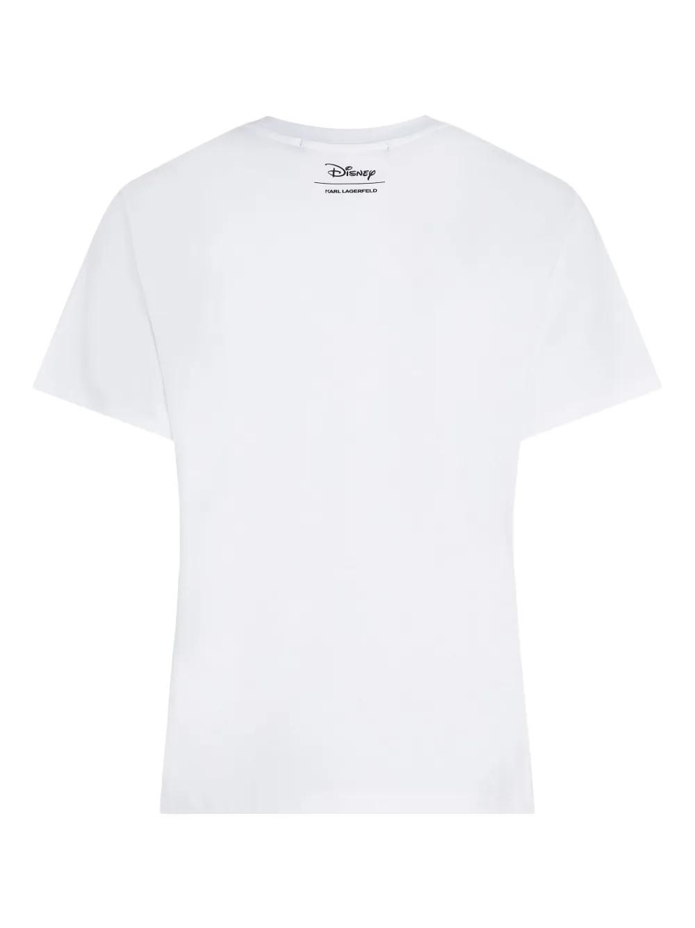 Camiseta Karl Lagerfeld KLxDisney Blanca