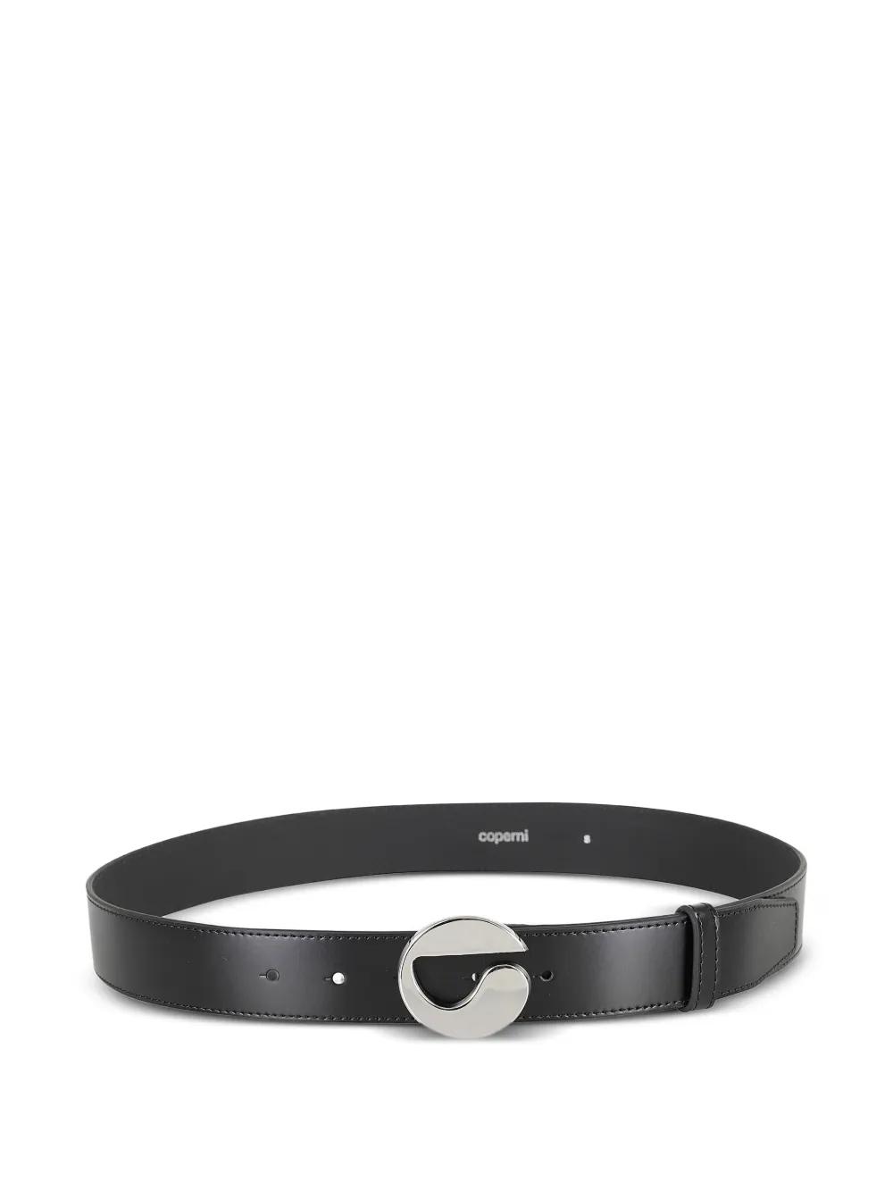 Cinturón Coperni Big Logo Belt Negro
