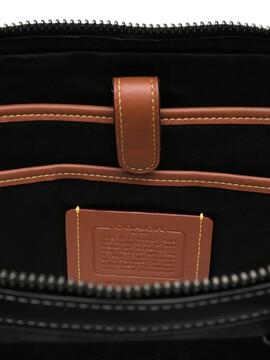 Maletín Coach Theo Work Bag Negro