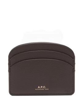 Tarjetero A.P.C. Porte Cartes Demi-Lune