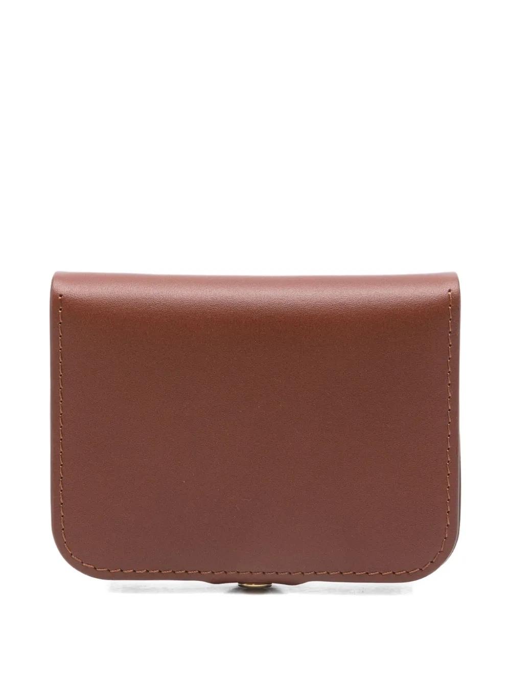 Monedero A.P.C. Porte Monnaie Josh Marrón