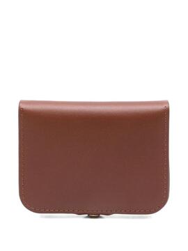 Monedero A.P.C. Porte Monnaie Josh Marrón