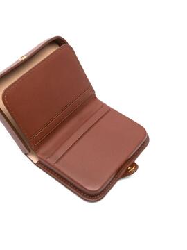Monedero A.P.C. Porte Monnaie Josh Marrón