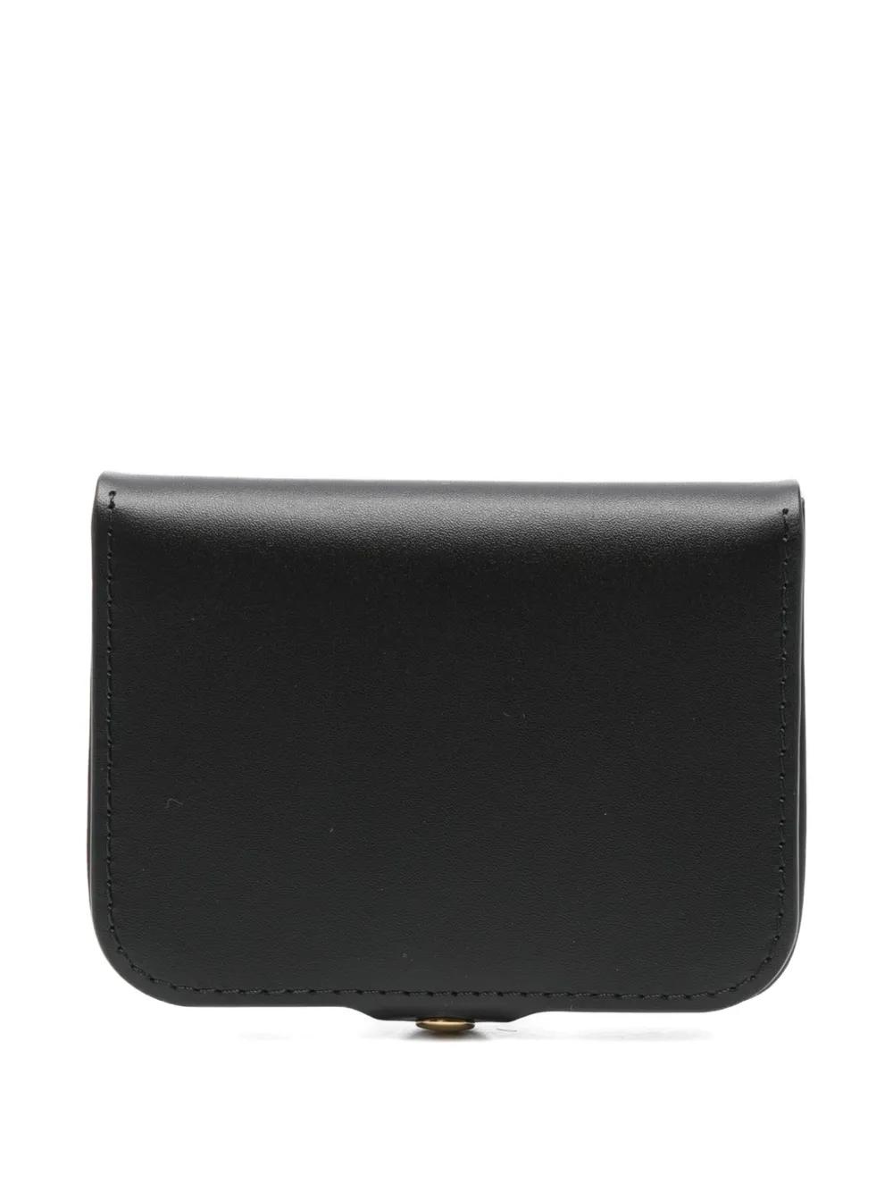 Monedero A.P.C. Porte Monnaie Josh Negro