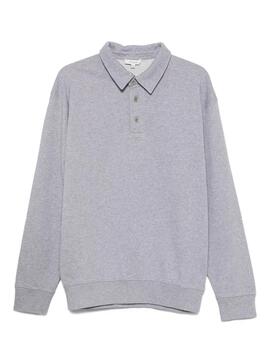 Jersey JW Anderson Rugby Polo Gris