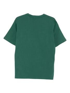 Camiseta JW Anderson Logo Embroidery Tee Verde