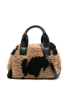 Bolso MSGM Micro Tote Animal Print