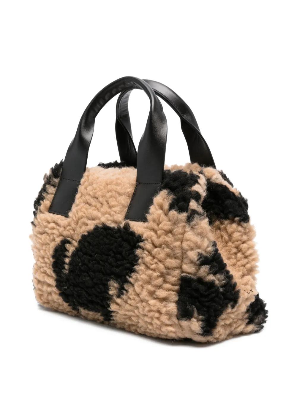Bolso MSGM Micro Tote Animal Print