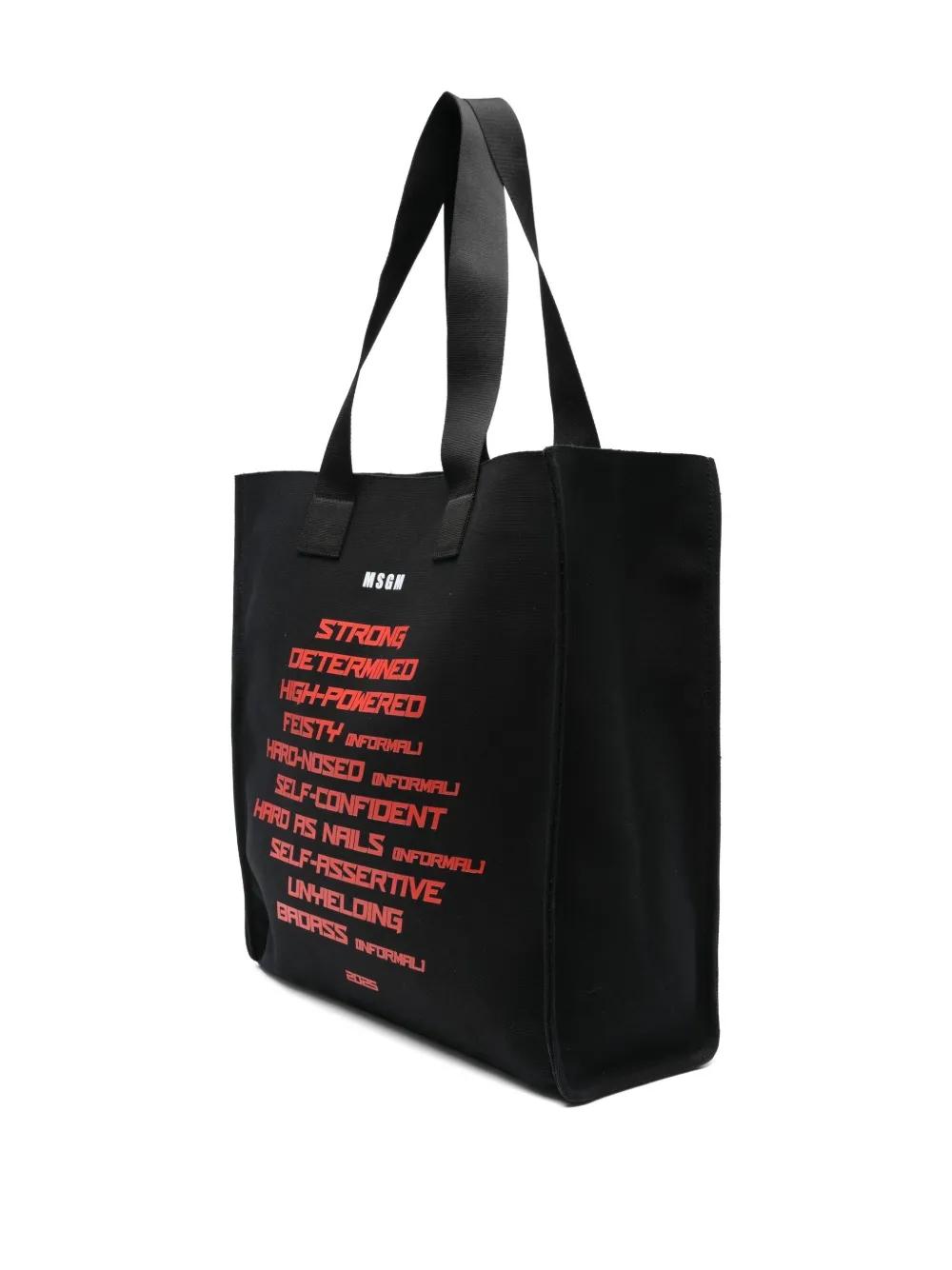 Bolso MSGM Vertical Tote TOUGH