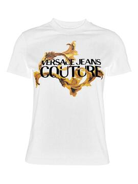 Camiseta Versace Jeans Couture Baroque Blanca