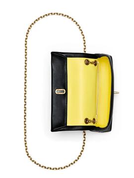 Bolso Marc Jacobs Mini Dual Chain Negro