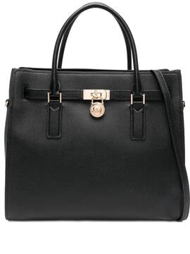 Bolso Michael Kors Hamilton Satchel negro