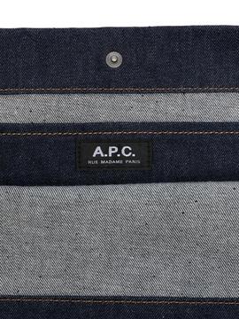 Bolso A.P.C. Besace Journal Denim