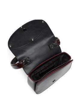 Bolso Diesel 1DR Negro-Burdeos