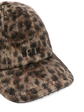 Gorra MSGM Animalier Animal Print
