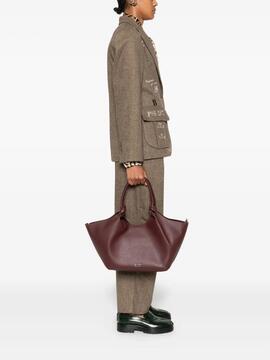 Bolso DKNY Paula Medium Tote Burdeos