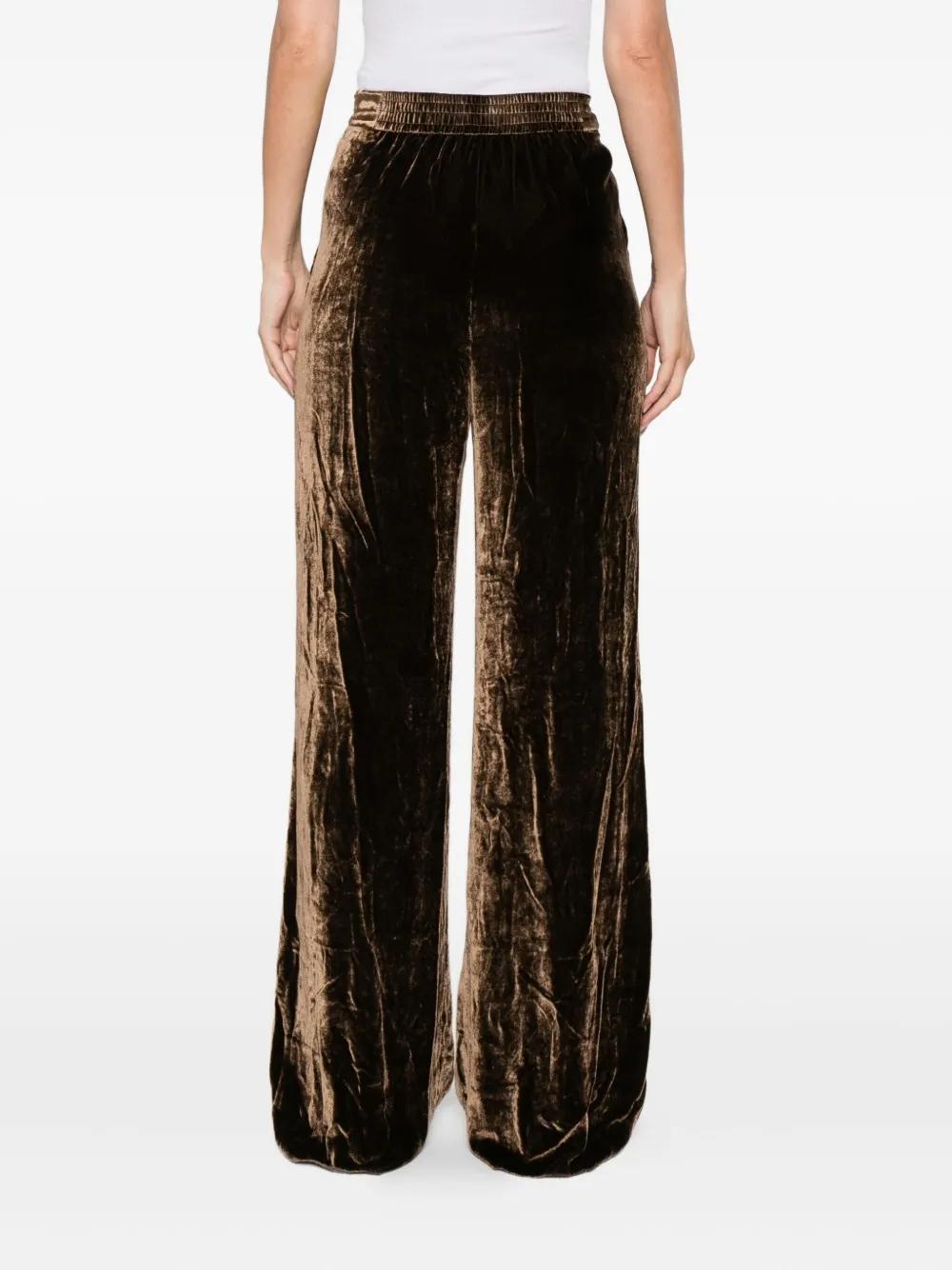 Pantalón ETRO Terciopelo Cobre