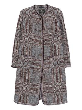Abrigo ETRO Jacquard Azul