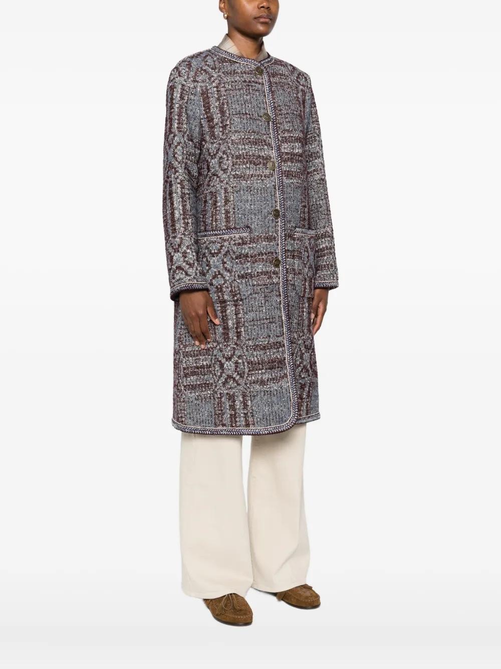 Abrigo ETRO Jacquard Azul