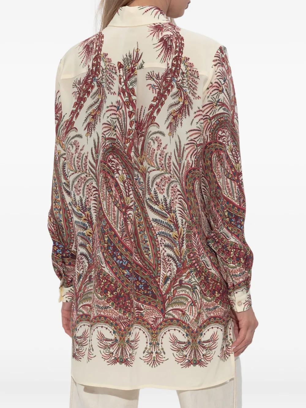 Camisa ETRO Estampada Floral Y Crudo