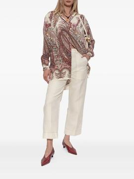 Camisa ETRO Estampada Floral Y Crudo